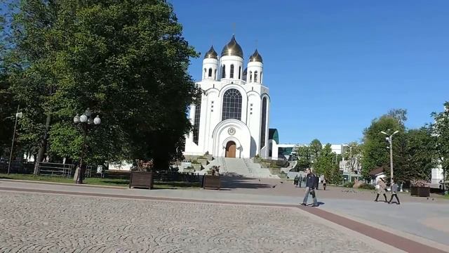 Калининград Königsberg Площадь Победы смотреть онлайн