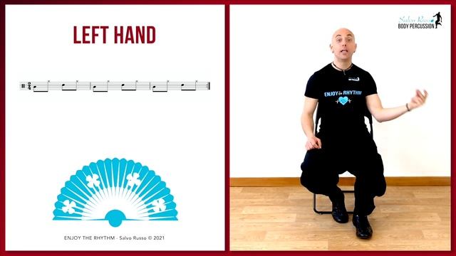 BODY PERCUSSION - FLAMENCO RHYTHM Bulerías Compás - Polyrhythm By Salvo Russo