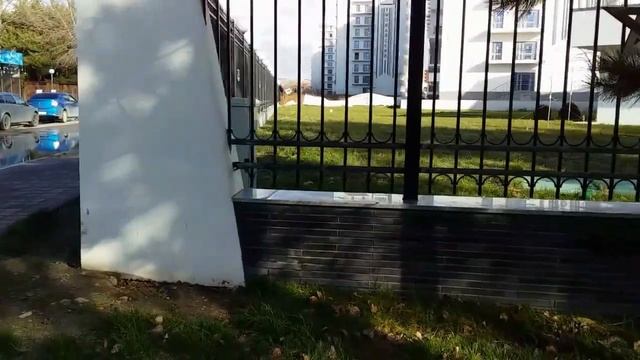 Санаторий «Юность» Анапа. Дорога от санатория до бювета минеральной воды. смотреть онлайн