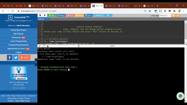 (☞ﾟヮﾟ)☞5 ways in which you can get CURRENT date and time in PYTHON! смотреть онлайн