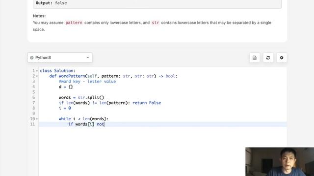 Leetcode - Word Pattern (Python) смотреть онлайн