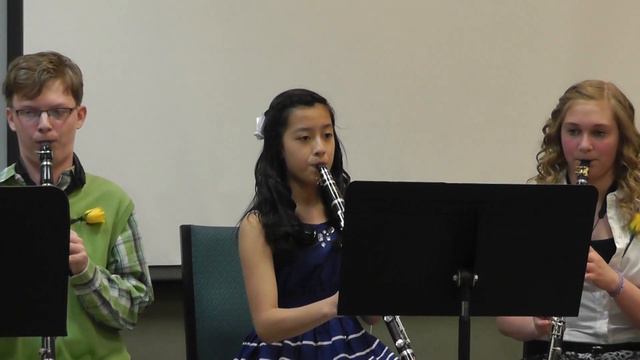 Clarinet Choir Bach Minuet смотреть онлайн