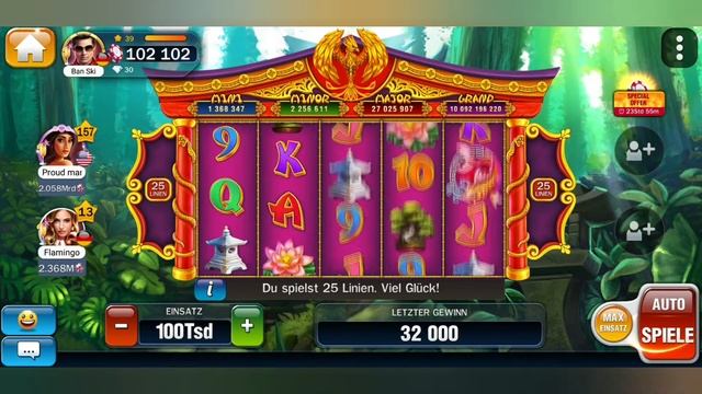 Phoenix Garden SLOT Game mit BONUS GAME !!! смотреть онлайн