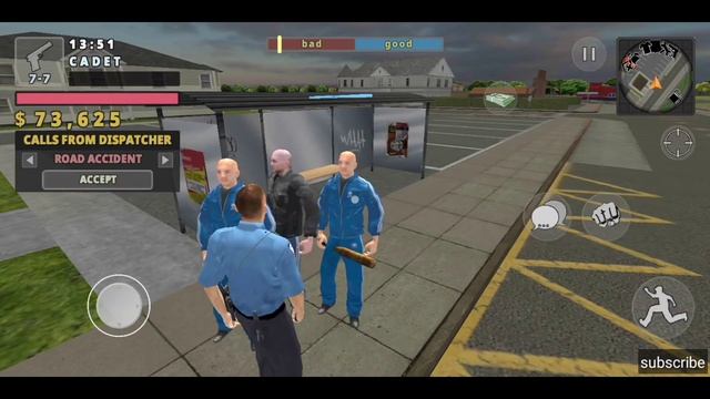 Police Simulator 18|police Cop Simulator Gang War|police Games 2021|Byss Mobile