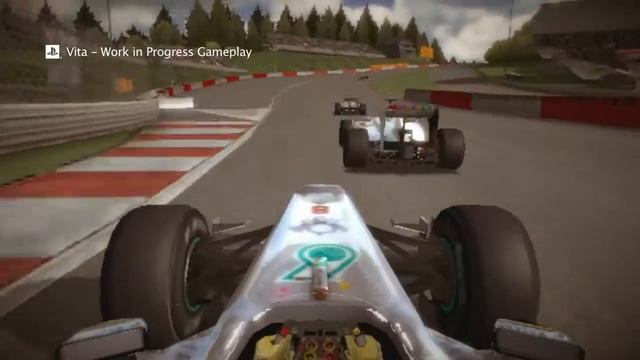 F1 2011 - PS VITA gameplay - Tokyo Game Show смотреть онлайн