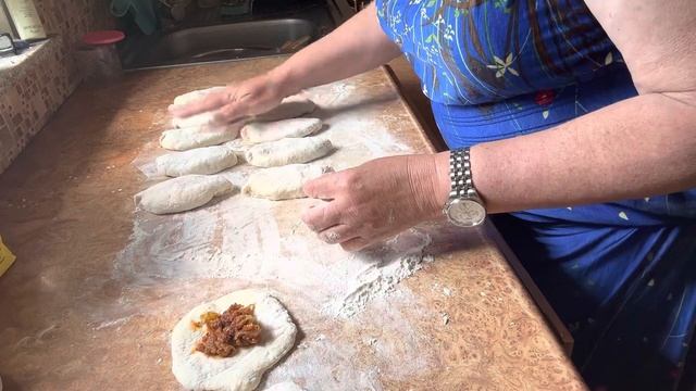 Пирожки - Подхалимаж к мужу ! Рецепт и дегустация смотреть онлайн