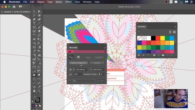 Mirrorme Plugin In Illustrator | Precise Control | Powerful Mirror Radial Effects | How To