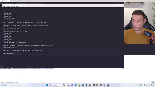 Configurando o Oracle Instant Client смотреть онлайн