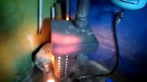 Обогрев гаража. Печь на отработке. Плюсы-минусы.