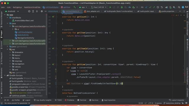 #1 Android Array ListView Adapter with item click using Kotlin #2023 смотреть онлайн