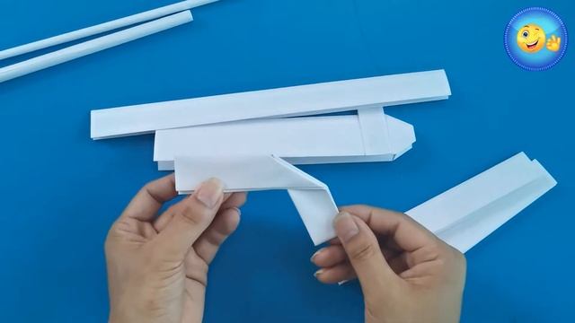 How To Make Origami Ump 45 With Paper | Paper Craft Ump Gun