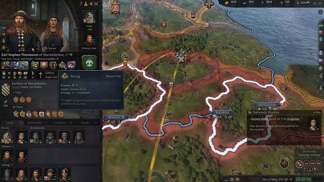 Crusader Kings 3 | The Forging Of Britain #7 смотреть онлайн