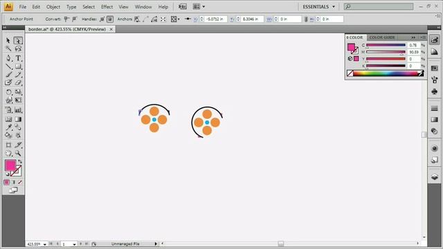 Adobe Illustrator CS4 Advanced Use Pre-existing Borders - Making a Border смотреть онлайн