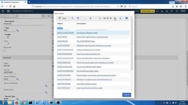 Maximo Java customization - 06 - Create a new DB object смотреть онлайн