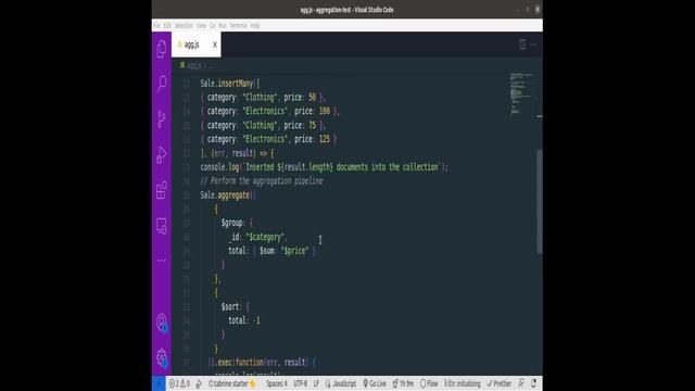 Aggregation Pipeline Example in Nodejs | Aggregation Pipeline Example смотреть онлайн