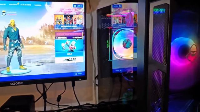 MONITOR OZONE 240 Hz, Full HD 24 LED ! UNBOXING E TESTE ! REI DO FPS смотреть онлайн