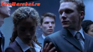 Пожарная тревога в корпорации Амбрелла (отрывок  из фильма «Обитель зла»)