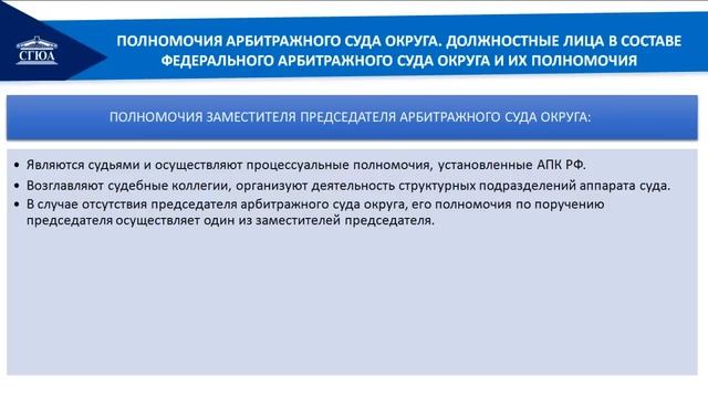Тема 6 Арбитражные суды и иные арбитражные органы Лекция 1 смотреть онлайн