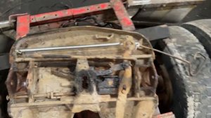 Ремонт седла американского тягача