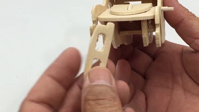 DIY Miniature car P911~ 3D Wooden Puzzle смотреть онлайн
