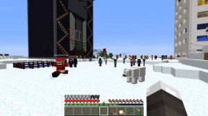 ЧИТЕР И ПРО ПРОТИВ НОВОГОДНИХ МОНСТРОВ В НЕБОСКРЕБЕ В МАЙНКРАФТ! ЧИТЕР И ПРО ИГРАЮТ В MINECRAFT!