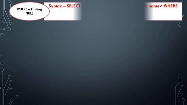 MySQL Practical Session - 6 DQL Command - SELECT [L-13] смотреть онлайн