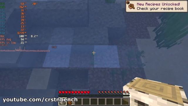 AMD FX-6300 \ MSI Radeon R9 280X 3GB \ Minecraft Java 1.18.1 @1080p 8 chunks, well playable смотреть онлайн