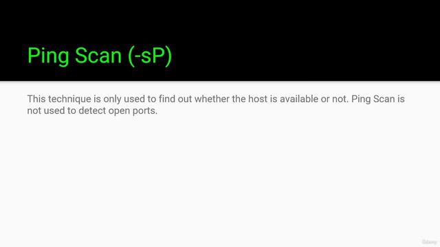 5.4. Scanning Techniques of Nmap смотреть онлайн