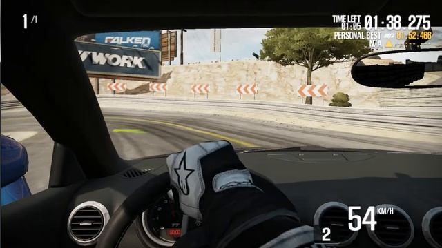 Need For Speed Shift 2: Audi TT Coupe 3.2 Quattro around Ambush Canyon смотреть онлайн