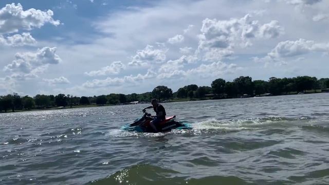 What it's like to ride a 300 Horsepower Seadoo RXP-X 300 Jet Ski *SERIOUS POWER* смотреть онлайн