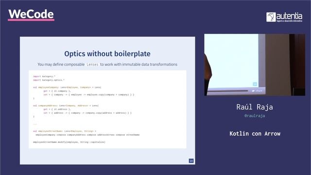 Kategory: Functional Data Types & Abstraction for Kotlin - Raúl Raja WeCodeFest 2018 смотреть онлайн