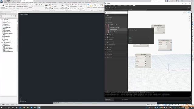 Civil3D 2020 - Dynamo (with AutoCAD?) смотреть онлайн