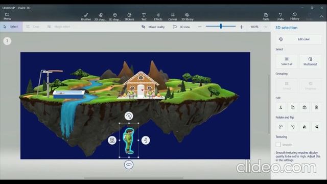 How To Make 3D City In Paint 3D смотреть онлайн