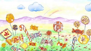 долина сладостей футаж заставка