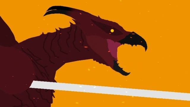 Heisei Mothra VS Titanus Rodan/ Stick nodes animation смотреть онлайн