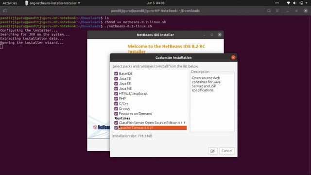 How To install netbeans 8.2 | IDE with openJdk-8-Jdk | in Ubuntu 16.04 | 18.04 | 20.04 смотреть онлайн