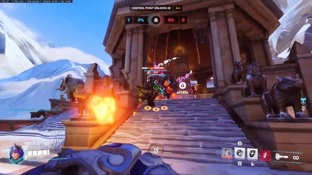 Play Only Brigitte in Competitive Match | Overwatch 2 смотреть онлайн