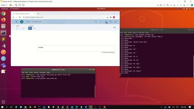 SAP Analytics Cloud Custom Widget to Send and Receive Messages with RabbitMQ смотреть онлайн