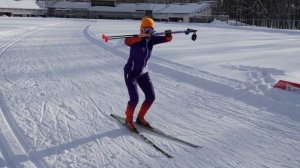 Учимся кататься коньком вместе с МСМК по лыжным гонкам: 5 полезных упражнений
