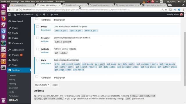 Wordpress JSON REST API Tutorial for beginners(#2) Understanding JSON API WP Plugin provided method смотреть онлайн