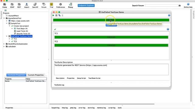 SoapUI Tutorial #29 - Execute TestCase, TestSuite and Project from GUI смотреть онлайн