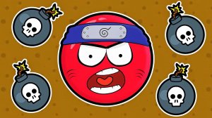 Несносный КРАСНЫЙ ШАР ниндзя спасает принцессу #5. Пустыня 2. ИГРА Red Ball 4 ninja на Игрули TV