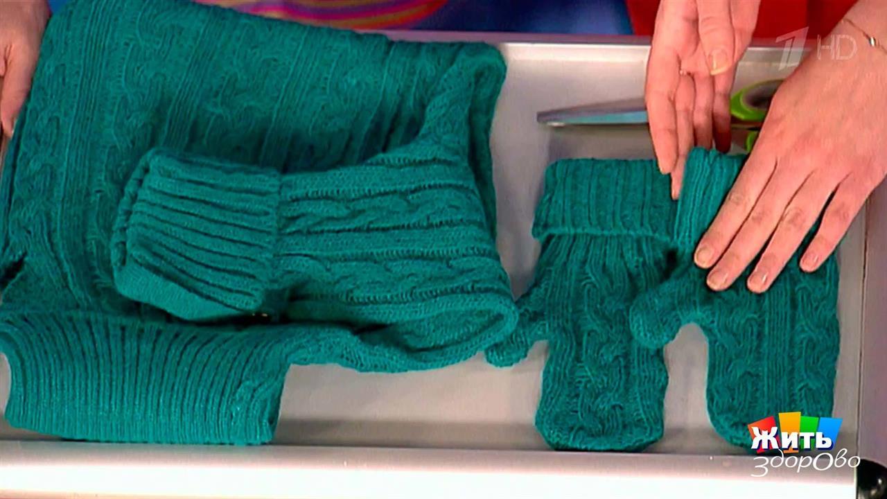 Новая жизнь старого свитера. Жить здорово! Фрагмент выпуска от 06.02.2013 смотреть онлайн