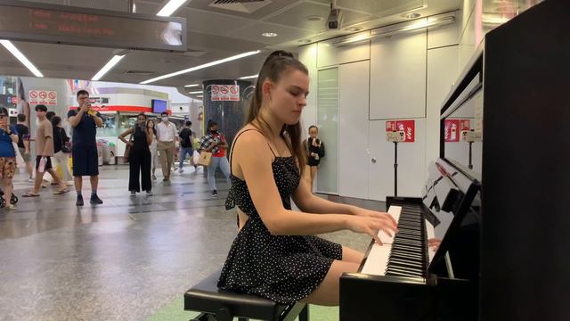 I Played INTERSTELLAR On Piano In Public!