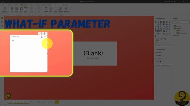 Scenario Analysis in Power BI - Using What If Parameters смотреть онлайн
