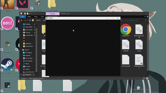 Omori Black Screen fix 2023!!! смотреть онлайн