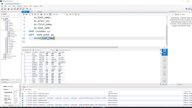 SQL et MYSQL: OUTER JOIN (LEFT RIGHT FULL) смотреть онлайн