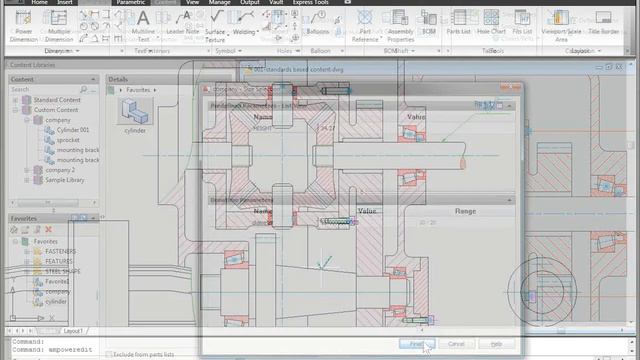Standards-Based Drafting Overview - AutoCAD Mechanical 2011 смотреть онлайн