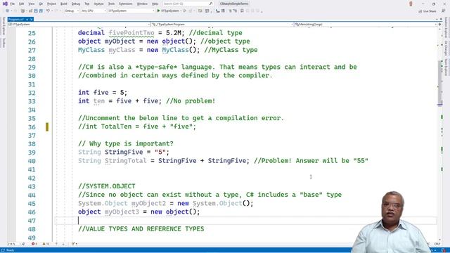 Microsoft .NET C# - 01 Data Types - Basics смотреть онлайн