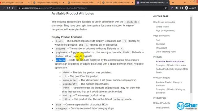 Hướng dẫn cách sử dụng, nhúng Shortcode WooCommerce vào Website WordPress смотреть онлайн